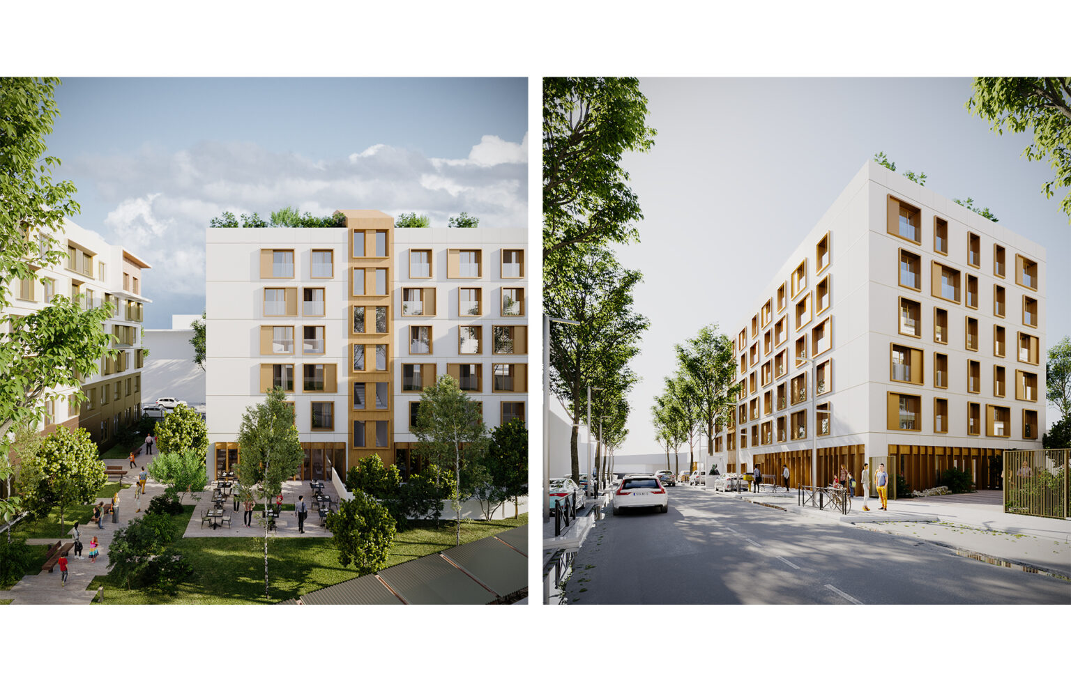28 Rue Henri Barbusse 93300 Aubervilliers HENRI BARBUSSE - QUADRI FIORE ARCHITECTURE